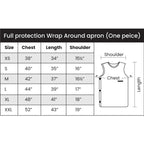 NoPb® Lead Free Full Protection (Full Over Lap) Wrap Around Apron Additional View