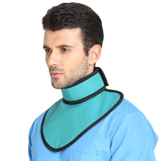 Thyroid Collar Large Hat Style (Lead Vinyl Core) BARC Approved Additional View