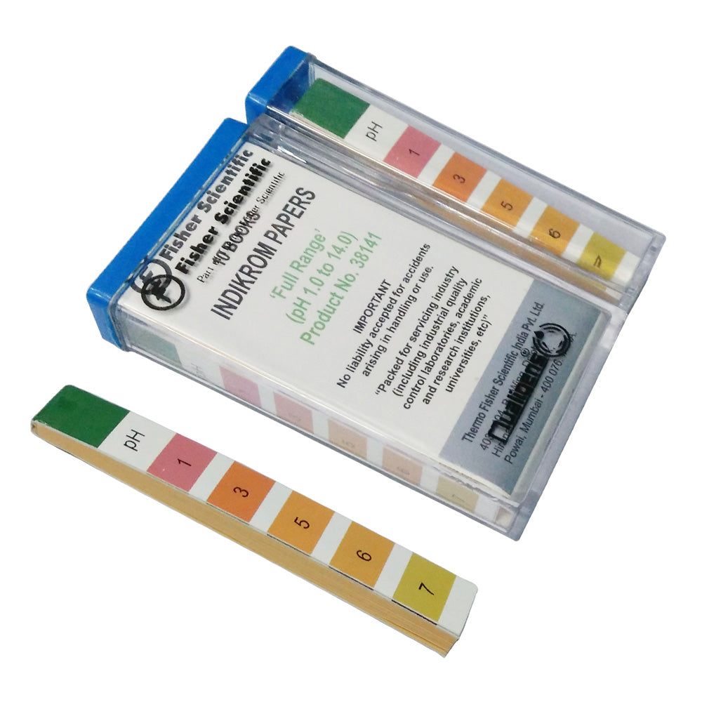 pH Test Strips Full Range 1-14 (200 Strips)