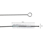Twisted-Wire Surgical Instrument Cleaning Brushes
