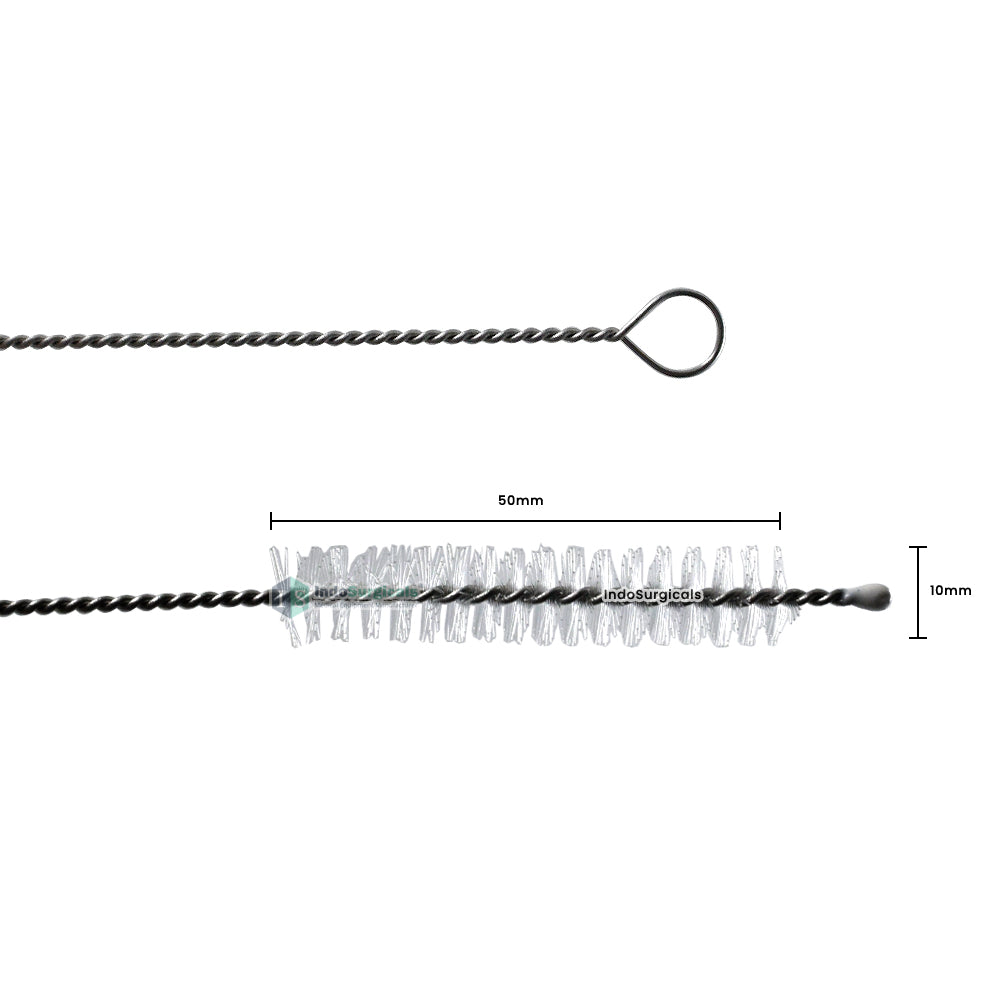 Twisted-Wire Surgical Instrument Cleaning Brushes