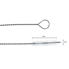 Twisted-Wire Surgical Instrument Lumen Cleaning Brushes