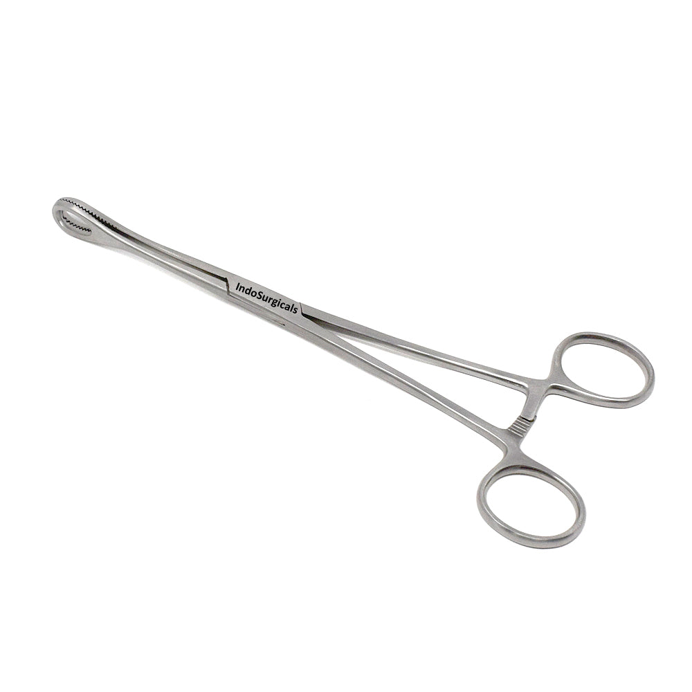 Foerster Sponge Holding Forceps, Straight Additional View