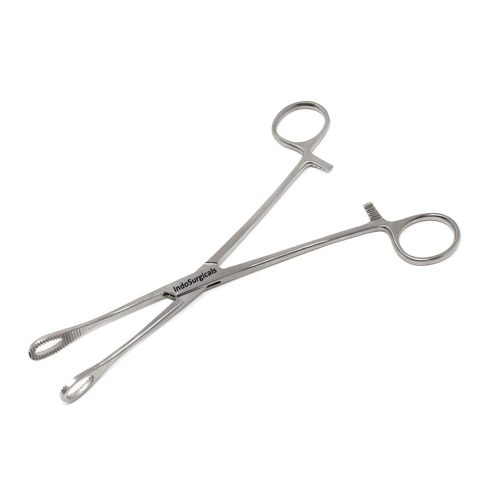 Foerster Sponge Holding Forceps, Straight Additional View