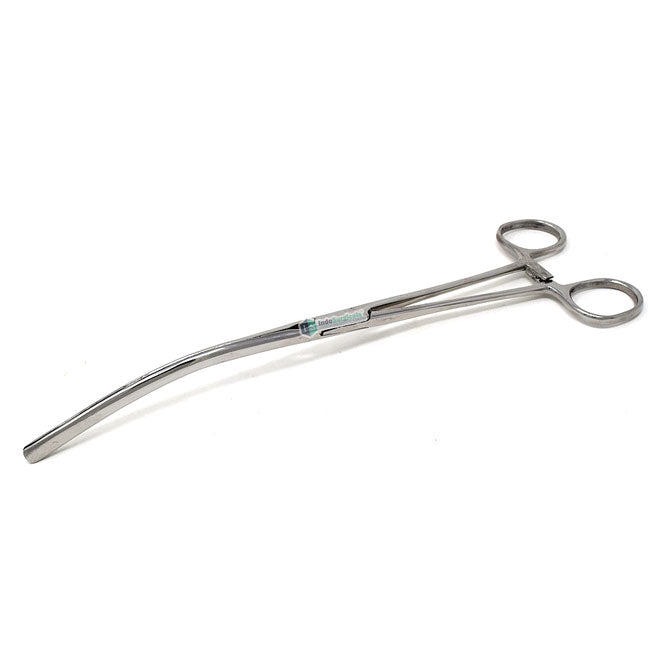 Intestinal Clamp Forceps 10" Curved Additional View