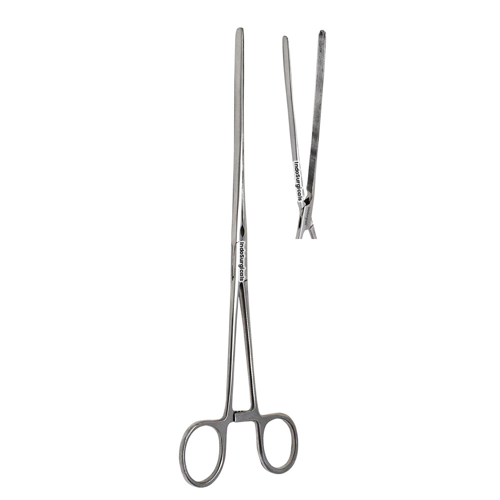 Intestinal Clamp Forceps 10" Straight