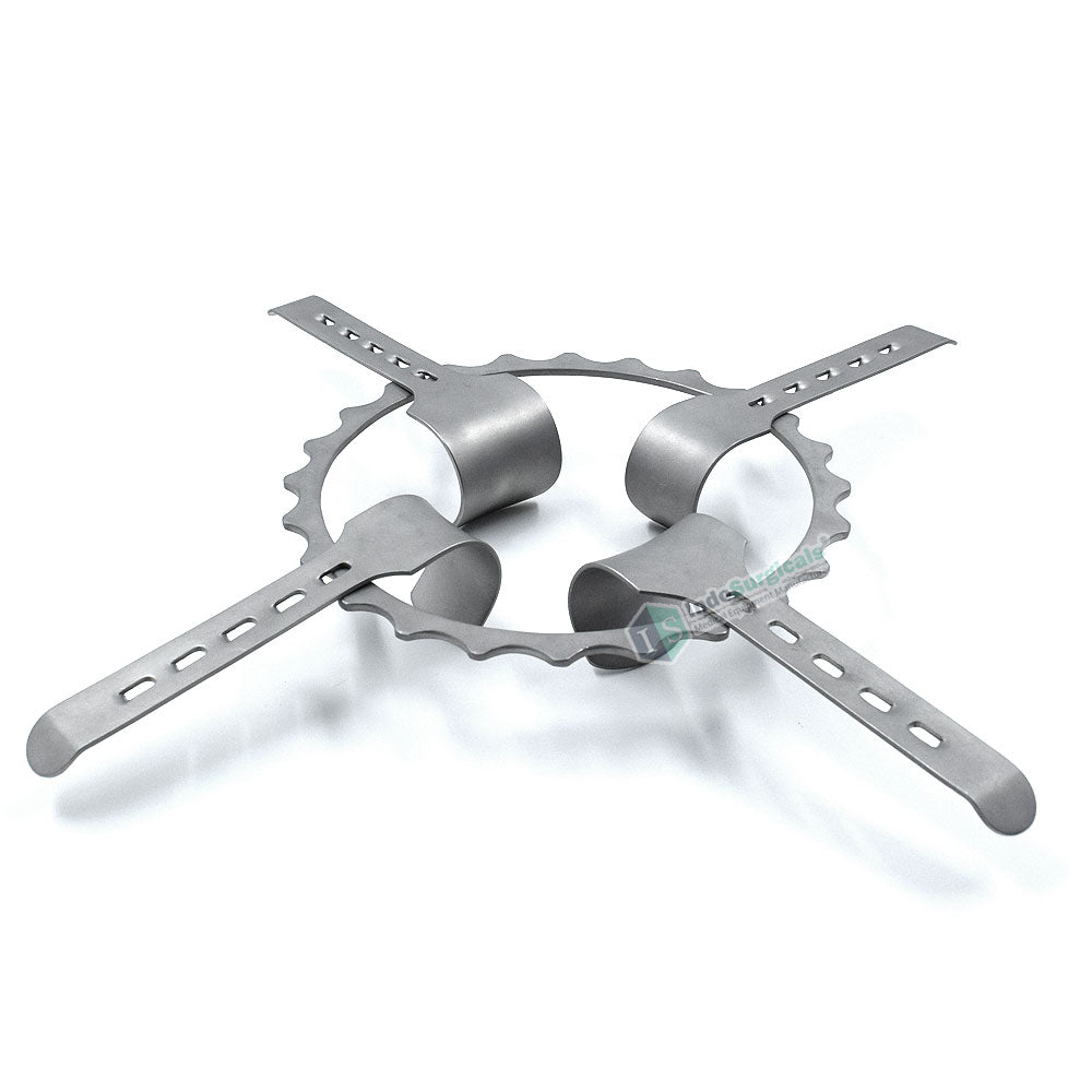 Dennis Browne Ring Retractor with 4 Doyen's Blades Additional View