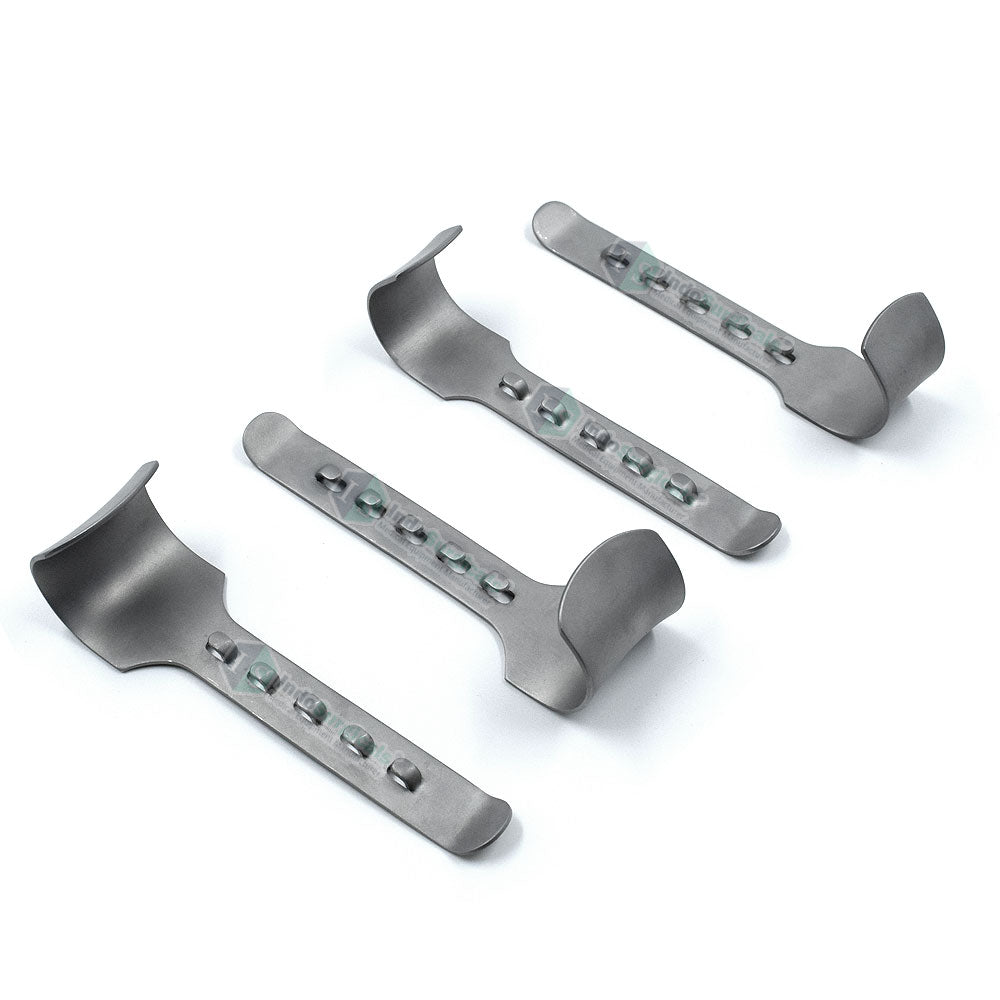 Dennis Browne Ring Retractor with 4 Doyen's Blades Additional View