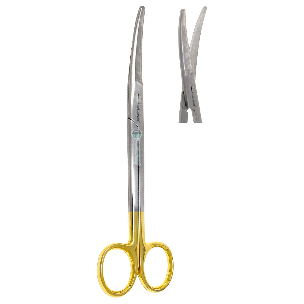 Tungsten Carbide (TC), Mayo Scissor, Curved