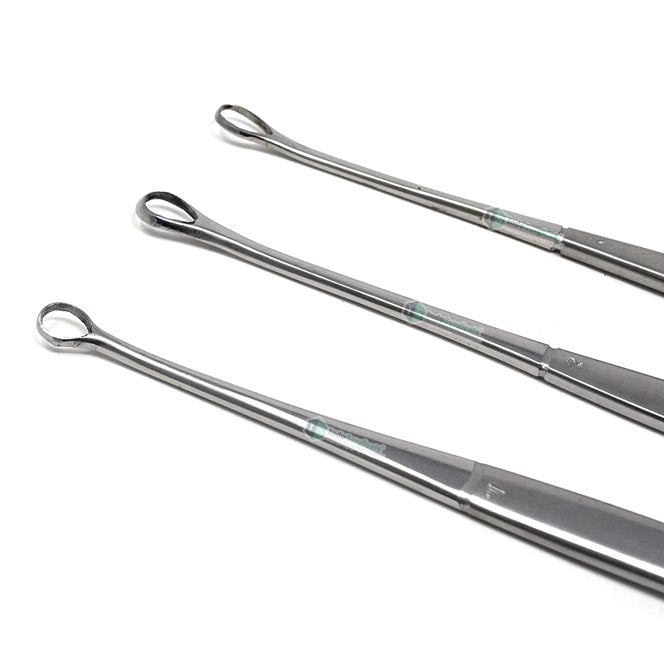 Curette Double Ended Sharp Blunt (Set of 3) Additional View