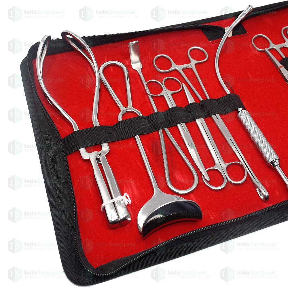 Cesarean Section Instrument Set Additional View