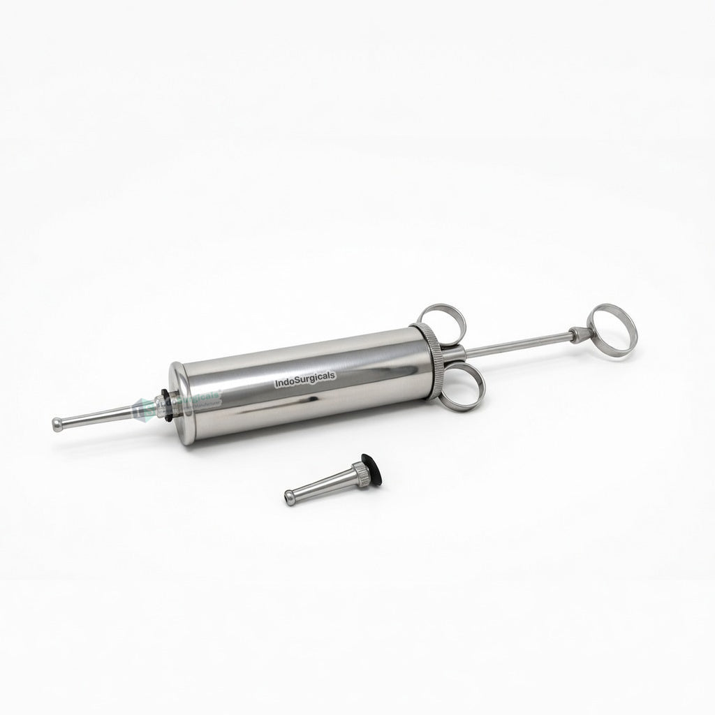 Ear Syringe, Brass Metal Additional View