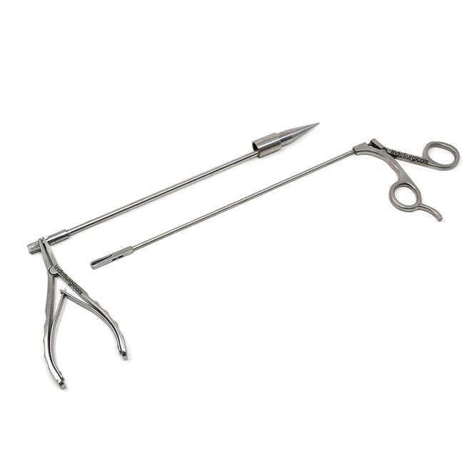 Hemorrhoid Piles Gun with Forceps Additional View