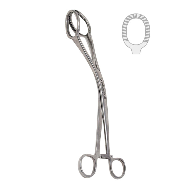 Somer Uterine Elevating Forceps, 10"