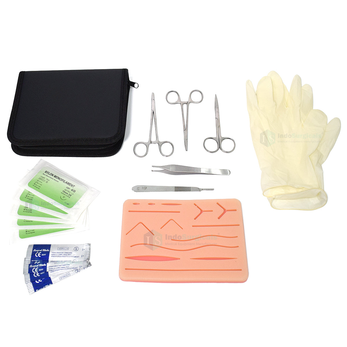 Premium Suture Practice Kit with Pad for Students Additional View