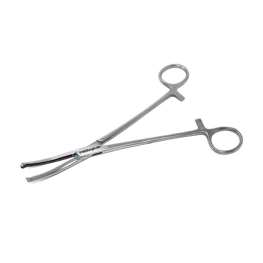 Maingot Hysterectomy Clamp Curved, 8" Additional View