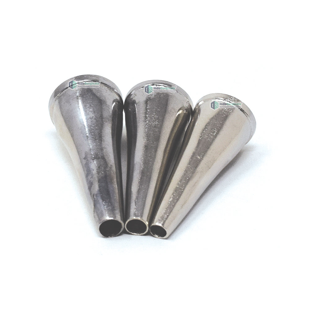 Aural Speculum (Chrome Plated Brass) Set of 3 Additional View