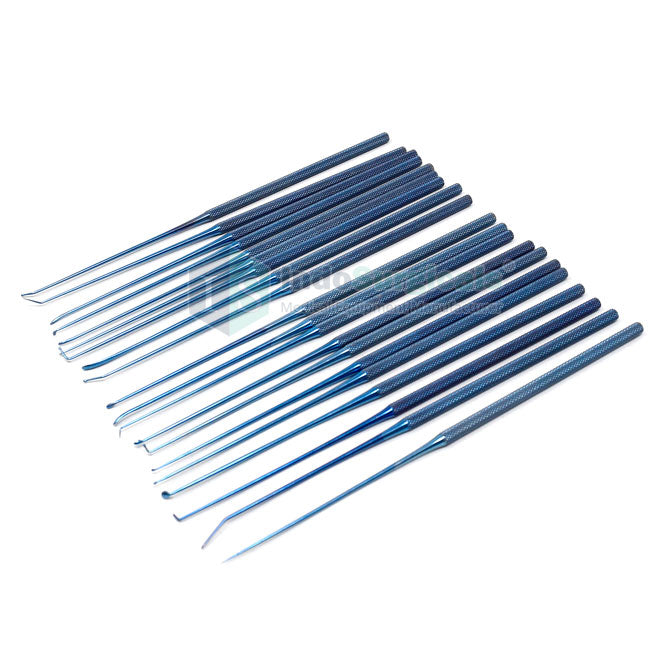 Titanium Rhoton Microdissector Set For Neuro Surgery Set Additional View
