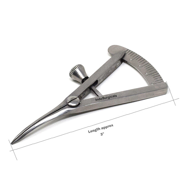 Castroviejo Caliper (Curved) Additional View