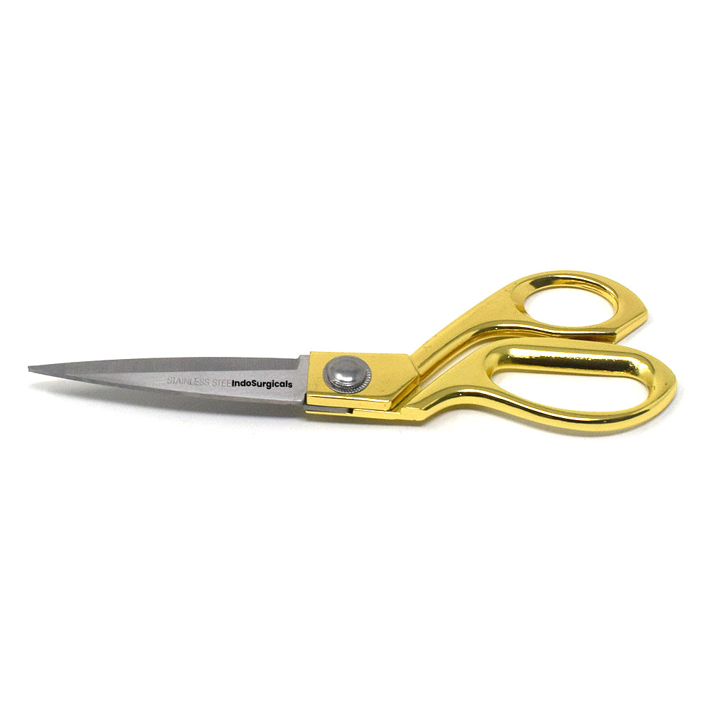 Gauge Cutting Scissors with Golden Handle