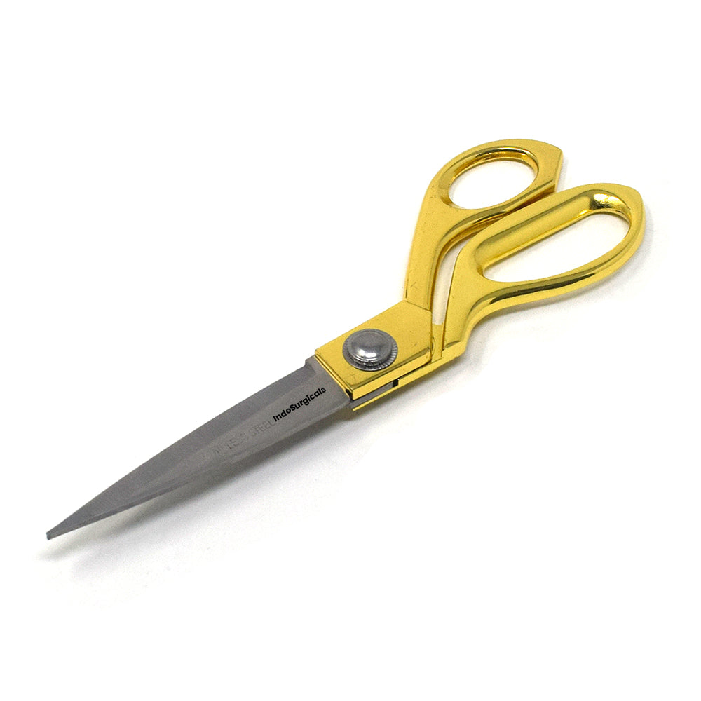 Gauge Cutting Scissors with Golden Handle