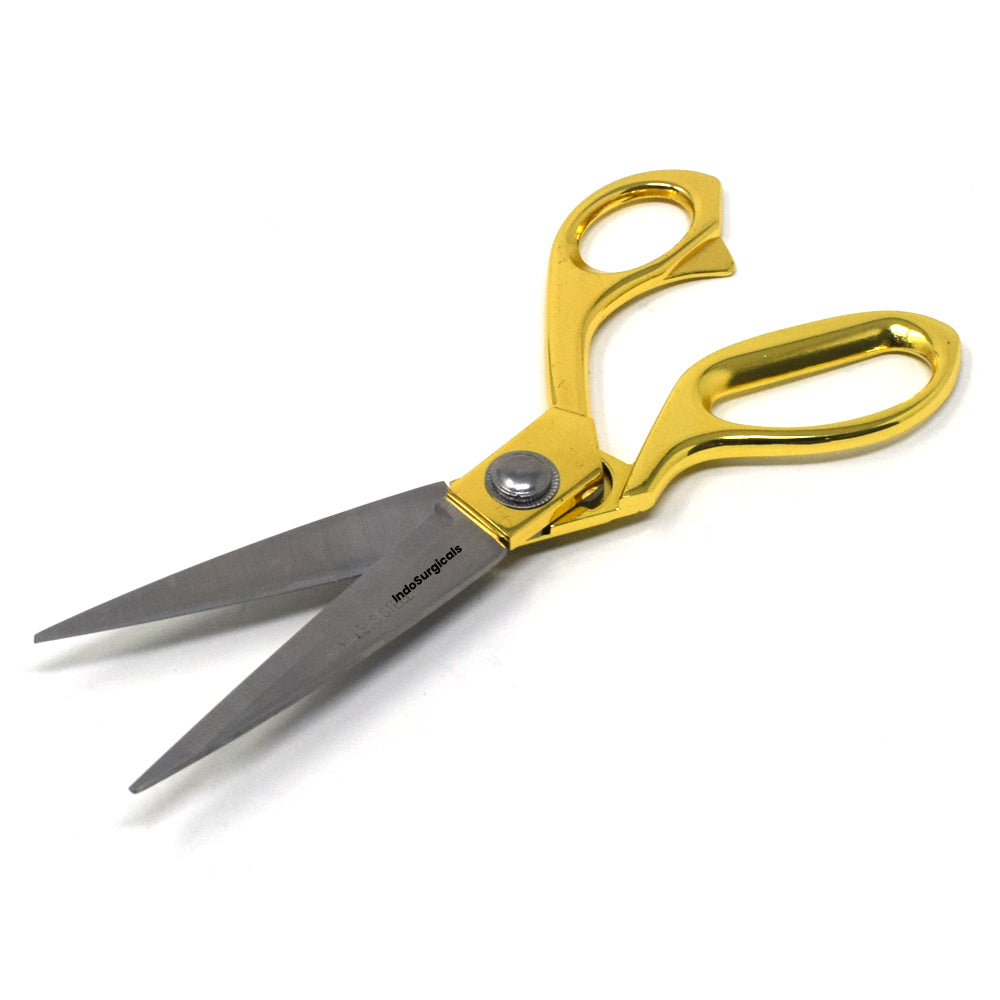 Gauge Cutting Scissors with Golden Handle