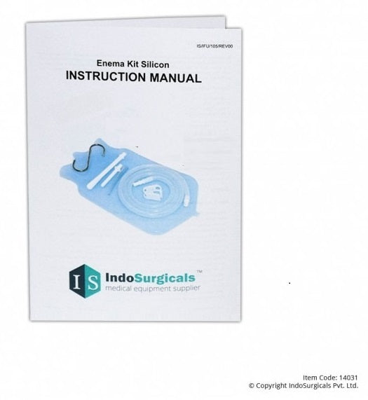 Silicone Enema Bag Kit 2 Litre Additional View