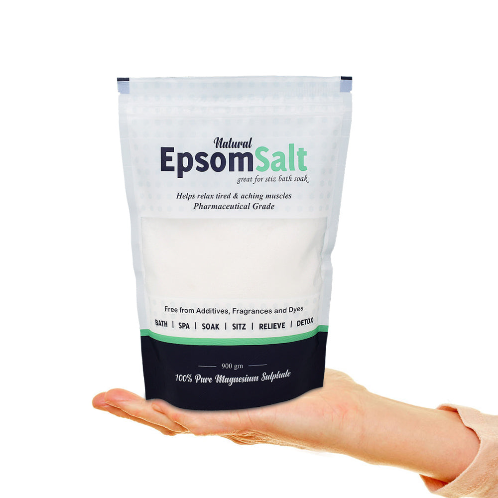 IndoSurgicals Epsom Salt for Pain Relief, Detoxification and Sitz Bath 900 gm Additional View