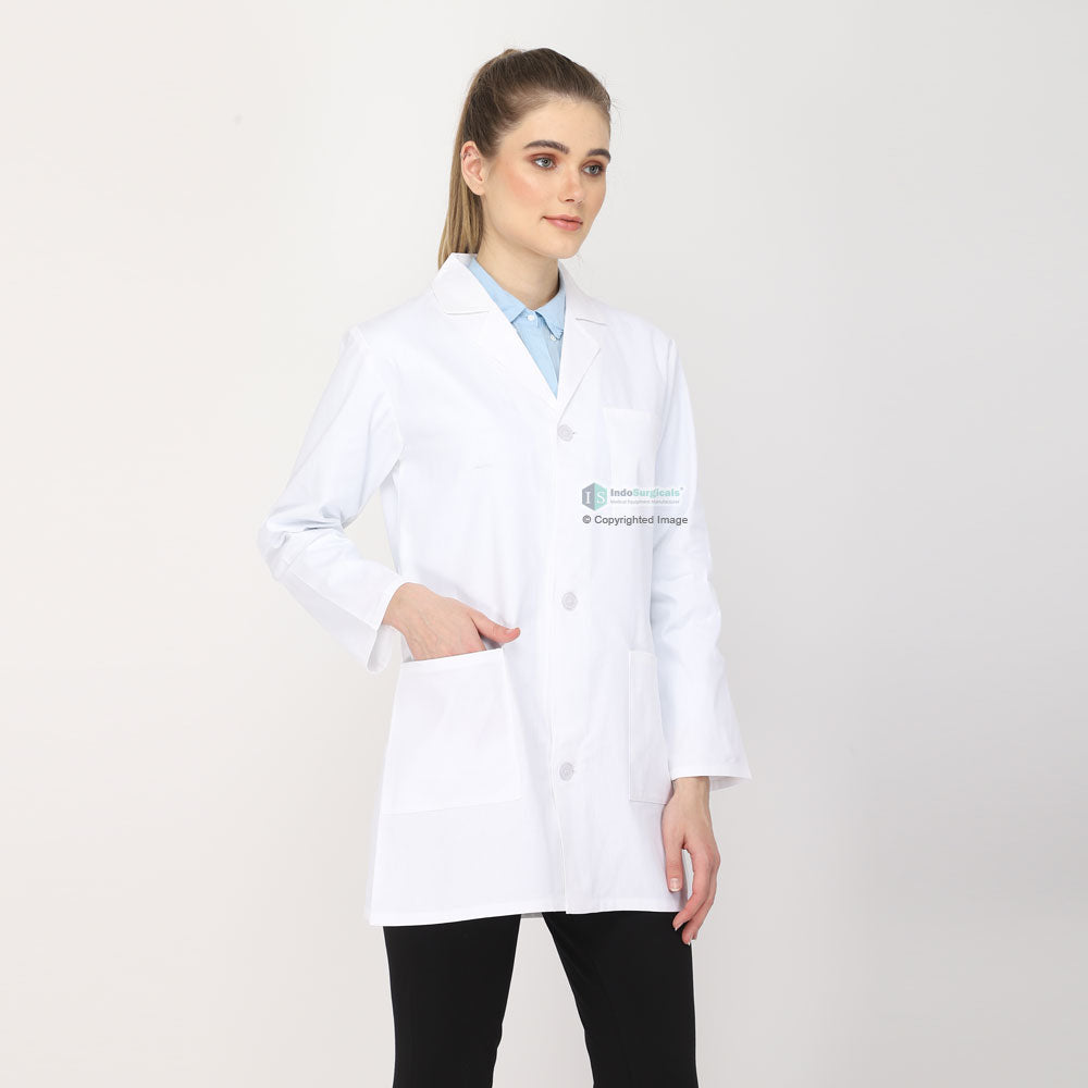 Female Lab Coat (Length 32") Additional View