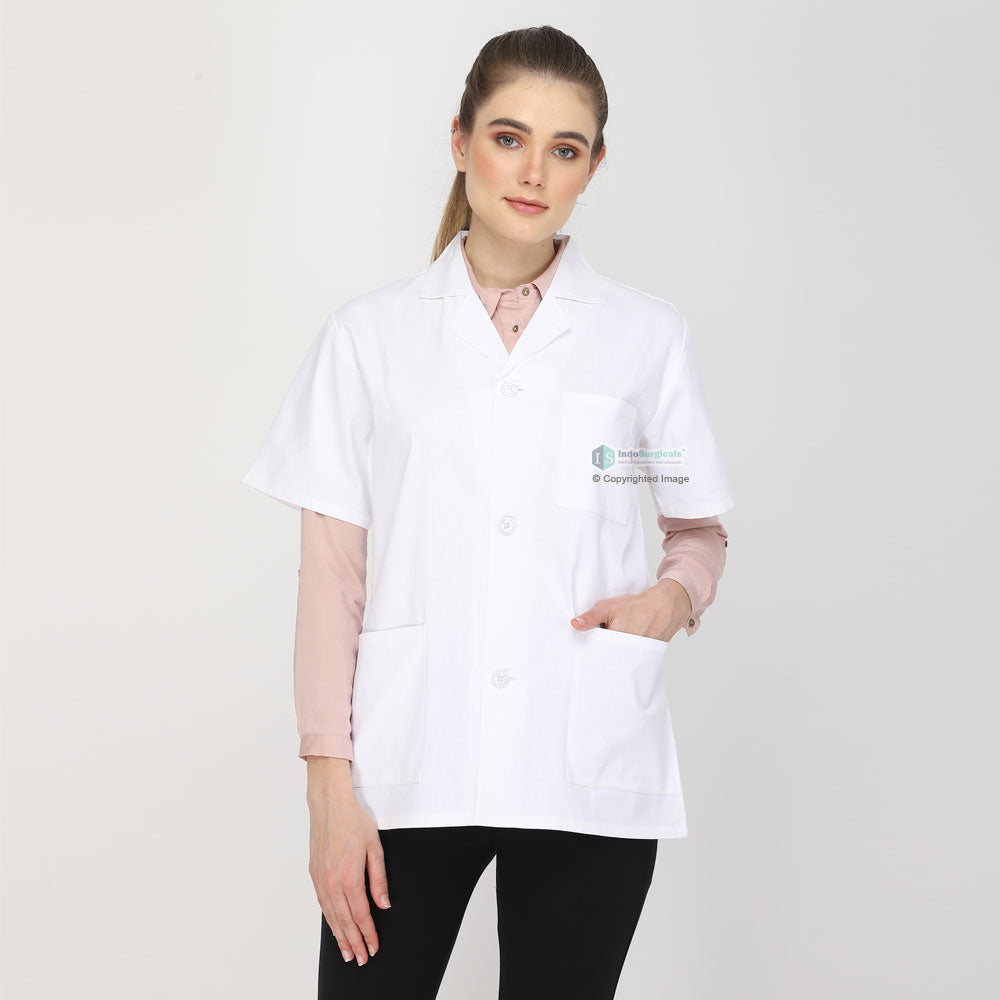 Female Lab Coat (Length 28") Additional View