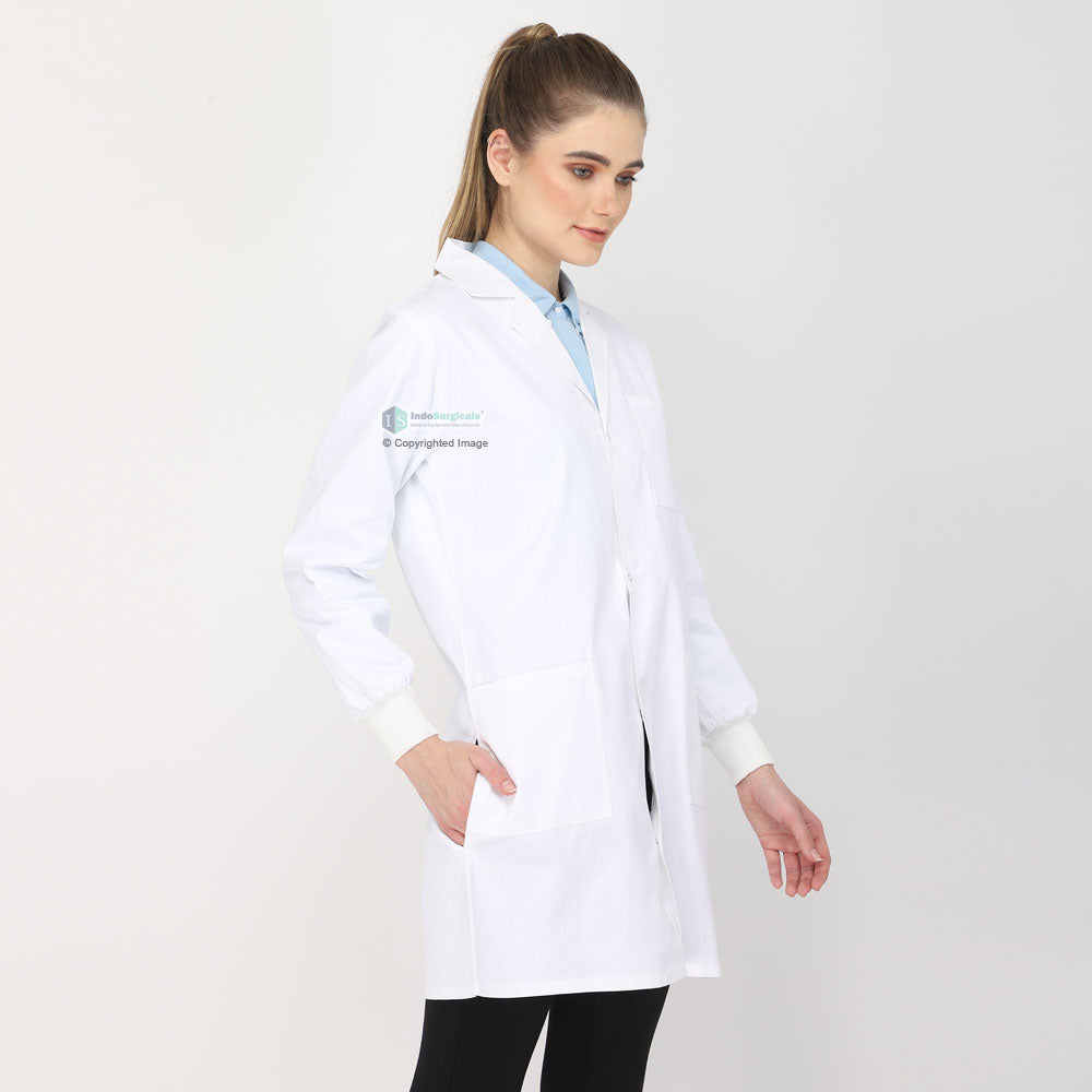 Female Lab Coat (Length 35") Additional View