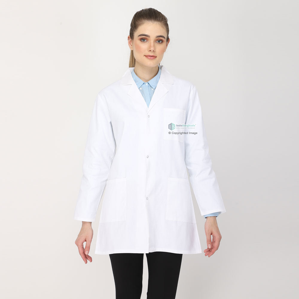 Female Lab Coat (Length 32") Additional View