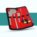 Goniometer Set of 3 with Knee Hammer & Measuring Tape with Tuning Fork