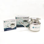 Stainless Steel Jala Neti Pot 500ml With 10 Sachet of Neti Salt Additional View