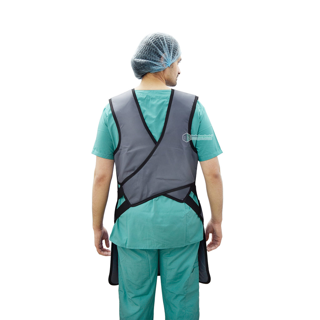Lead Apron with Thyroid Collar (BARC Approved) Additional View