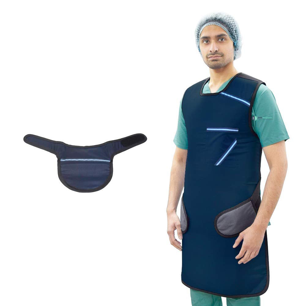 Lead Apron with Thyroid Collar (BARC Approved)