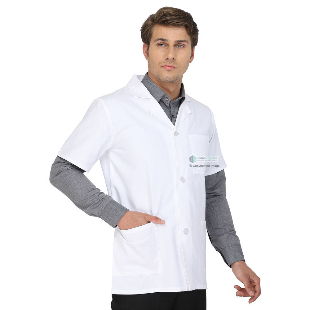 Unisex Lab Coat (Length 30") Additional View