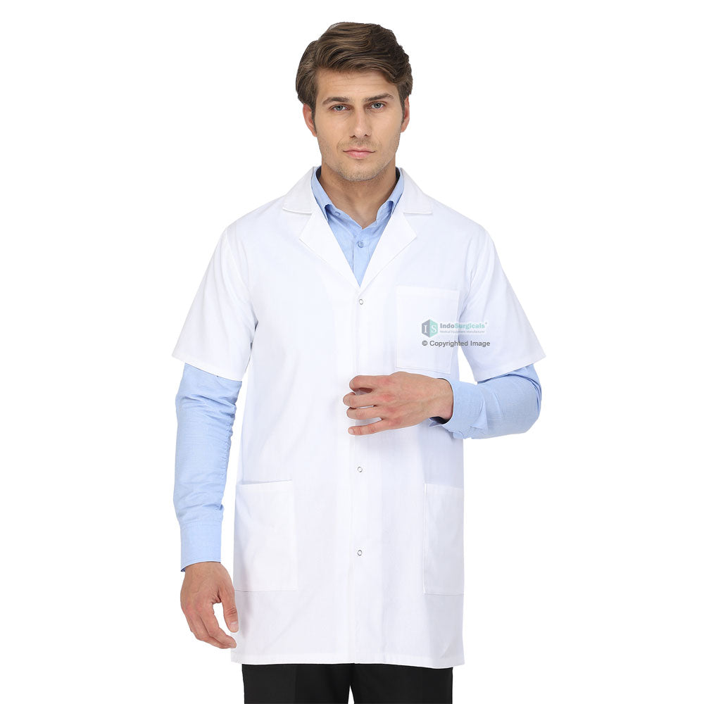 Unisex Lab Coat (Length 34") Additional View