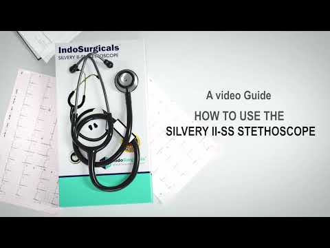 Silvery II-SS Stethoscope (Free Engraving)