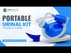 Portable Plastic Urinal Kit For Male & Female