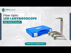 Fiber Optic LED Laryngoscope Set Macintosh