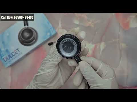 Dulcet Black Stethoscope