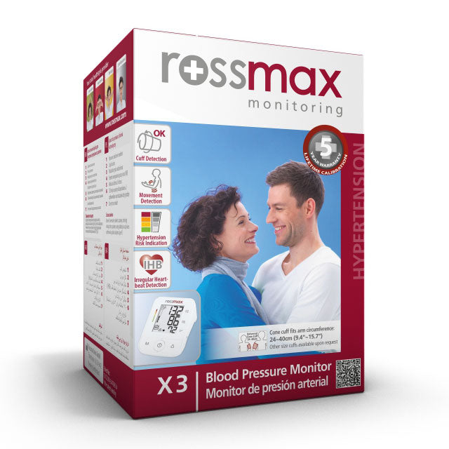 Rossmax X3 Automatic Blood Pressure Monitor Additional View