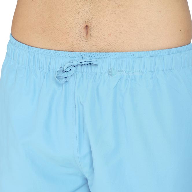 IndoSurgicals Scrub Suit for Doctors, Unisex, Poly Cotton (Light Sky Blue)  Additional View