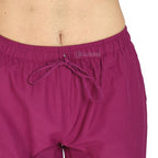 IndoSurgicals Scrub Suit for Doctors, Unisex, Poly Cotton (Wine) Additional View